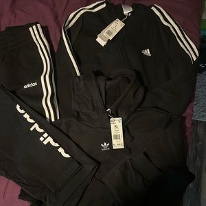 4 piece addidas set